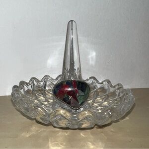 handmade colorful funky ring, made from bowling balls